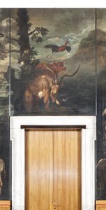 Dyr, Myte om Orfeus, detalj av Italian School
