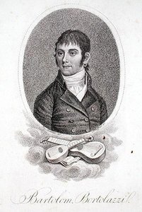 Bartolomeo Bortolozzi (f.1773) gravert av Scheffner (gravering) av Italian School