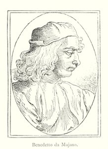 Benedetto da Majano (gravering) av Italian School