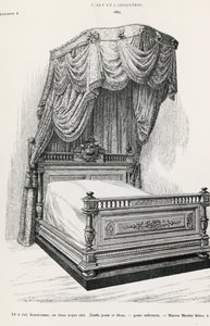 Himmelseng, av Mercier Freres, Paris, illustrasjon fra Kunst og industri av Italian School