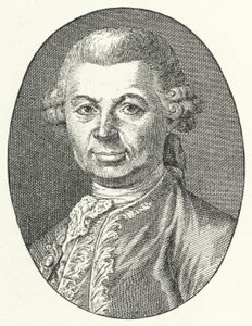 Carlo Gozzi , italiensk dramatiker (gravering) av Italian School