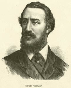 Carlo Pisacane (gravering) av Italian School