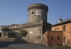 Slottet til Julius II av Italian School