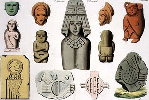 Central American Antiquities, plate 46 fra 