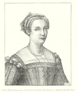Clarisse Ridolfo Altoviti, niese av Leon X, av Cristoforo dell 