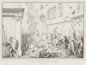 Konspirasjon av Boemondo Tiepolo 15. juni av Italian School