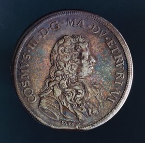Cosimo III de Medici, Storhertugdømmet Toscana, forside av Italian School