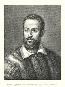 Cosmo I, første hertug av Toscana av Italian School