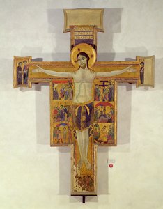 Korsfestelse, toskansk skole, andre halvdel av 1100-tallet av Italian School