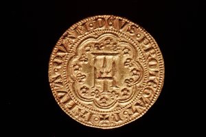Valuta: Genovino d'or. (City of Genes, Genova) 1334-1336 Banca Carige numismatisk samling av Italian School