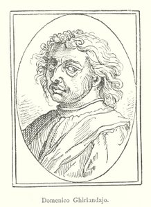 Domenico Ghirlandaio (gravering) av Italian School