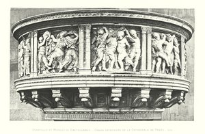 Donatello og Michele di Bartolommeo, Chaire exterieure de la Cathedrale de Prato av Italian School