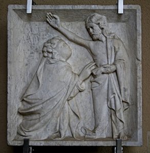 Tviler på St. Thomas (marmor) av Italian School
