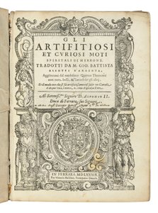Første utgave av Aleottis oversettelse av Hero