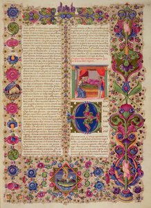 Fol.139r The Third Book of Kings, fra Borso d