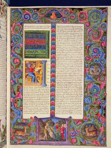Fol.149r Andre Markusevangeliet, fra Borso d