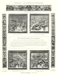 Ghiberti, Les Portes du Baptistere, Lorenzo Ghiberti av Italian School