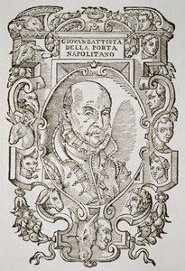 Giovanni Battista della Porta (1535-1615) fra boken hans, Delle Celeste Fisionomia, Padua 1616, illustrert i History of Magic, utgitt sent på 1800-tallet av Italian School