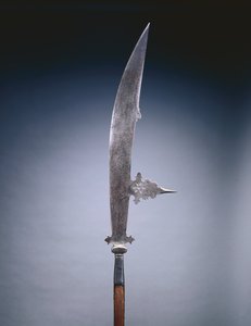 Glaive, Venezia, ca. 1600-20 (stål og tre) av Italian School