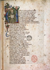 Det begynner fra Laudae. 1400-tallet (opplyst manuskript) av Italian School