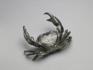 Blekkstativ i form av en krabbe, ca. 1560 (bronse) av Italian School