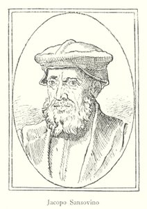 Jacopo Sansovino (gravering) av Italian School