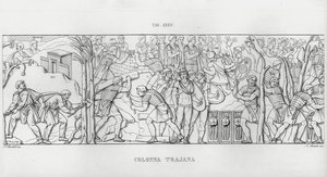 Trajans søyle, Trajans søyle (gravering) av Italian School