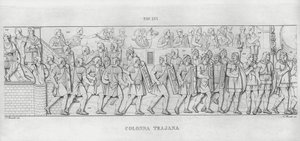 Trajans søyle, Trajans søyle (gravering) av Italian School