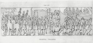 Trajans søyle, Trajans søyle (gravering) av Italian School
