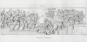Trajans søyle, Trajans søyle (gravering) av Italian School