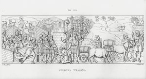 Trajans søyle, Trajans søyle av Italian School
