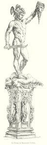The Persee de Benvenuto Cellini (gravering) av Italian School