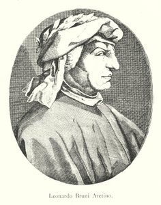 Leonardo Bruni Aretino (gravering) av Italian School
