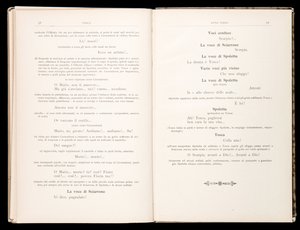 Libretto av Tosca av Giacomo Puccini, Edition Ricordi, Italia av Italian School