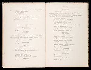 Libretto av Tosca av Giacomo Puccini, Ricordi Edition, Italia av Italian School