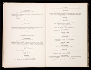 Libretto av Tosca av Giacomo Puccini, Edition Ricordi, Italia av Italian School