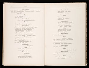 Libretto av Tosca av Giacomo Puccini, Ricordi Edition, Italia av Italian School
