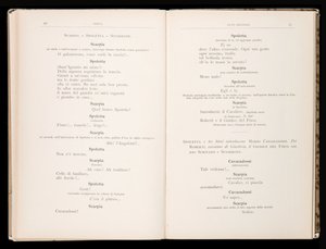 Libretto av Tosca av Giacomo Puccini, Edition Ricordi, Italia av Italian School