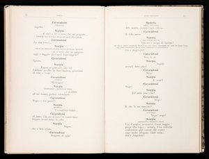 Libretto av Tosca av Giacomo Puccini, Edition Ricordi, Italia av Italian School