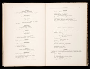 Libretto av Tosca av Giacomo Puccini, Edition Ricordi, Italia av Italian School