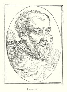 Lorenzetto (gravering) av Italian School