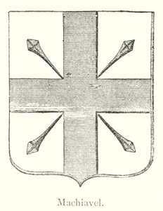Machiavel (gravering) av Italian School