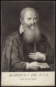 Marten de Vos av Italian School