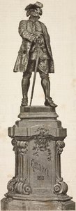 Monument til Carlo Goldoni (1707-1793) av Antonio dal Zotto, avduket 20. desember av Italian School