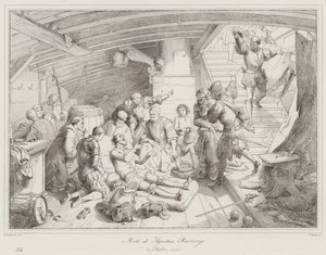 Agostino Barbarigos død av Italian School