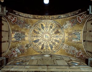 Mosaikker av hvelvet til Scarsella, etter 1202 av Italian School
