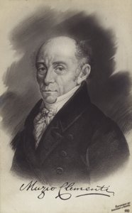 Murzo Clementi , italiensk komponist, pianist, dirigent, musikkutgiver og pianoprodusent (1752-1832) av Italian School