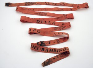 Oransje pilegrimsbånd av Italian School