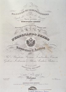 Siden hentet fra Harmony Treaty av Bonifazio Asioli av Italian School