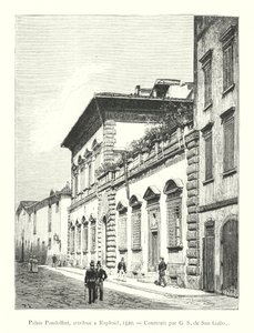 Pandolfini-palasset, tilskrevet Raphael av Italian School